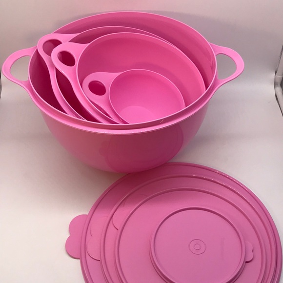 Tupperware Thatsa Mixing Bowl Set of 4 - Picture 9 of 16